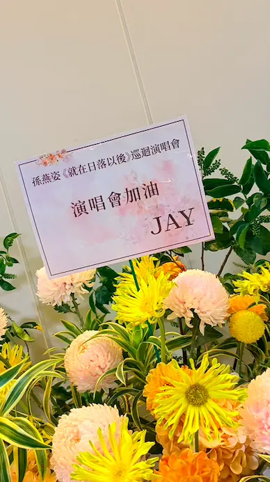 ▲大巨蛋今晚開唱，已登上台北大巨蛋的張惠妹獻上祝福「GOOD SHOW」、周杰倫「演唱會加油」、林俊傑「燕姿演唱會大成功。」（圖／MAKE MUSIC提供）