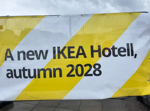 ▲IKEA Hotel，目前共有兩棟建築，預計2028年還將再新增一棟全新建築。（圖／記者鍾怡婷攝）