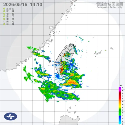 快訊／雷雨胞往北移了！南高屏大雷雨開炸　屏東山區防暴雨2小時