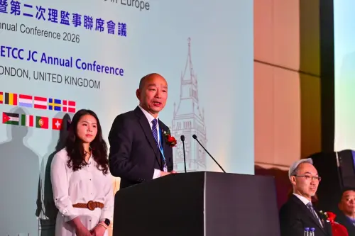 率跨黨派立委訪歐最後一日　韓國瑜：感謝台商讓世界看見台灣