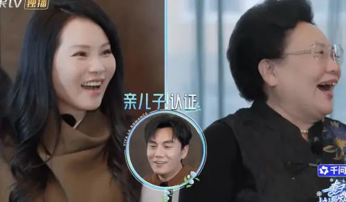 ▲秦昊說老婆伊能靜（左）跟媽媽（右）越來越像。（圖／翻攝自YouTube 芒果TV熱播綜藝）