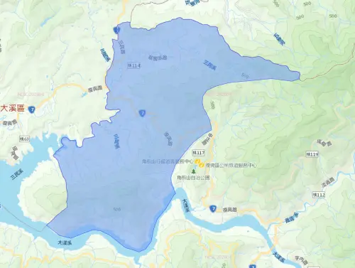▲桃園市5月18日停水影響範圍。（圖／台灣自來水公司）