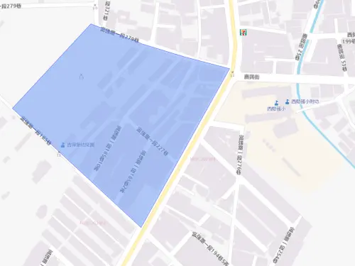 ▲台南市永康區5月18日停水影響範圍。（圖／台灣自來水公司）