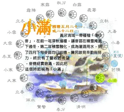 ▲小滿是二十四節氣中的第8個節氣，通常落在每年國曆5月20日至22 日間，太陽到達黃經60度則為小滿。（圖／農業部）