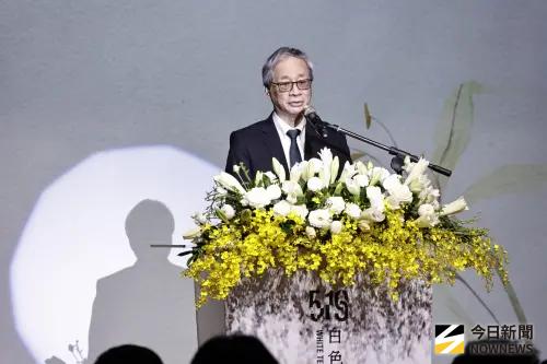 ▲文化部長李遠出席「519白色恐怖記憶日」典禮。（圖／記者吳翊緁攝）