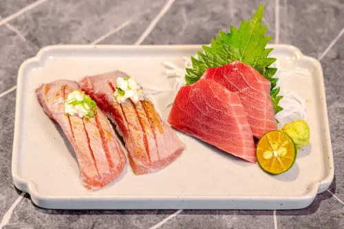 ▲饗賓集團三品牌推「黑鮪魚祭」，黑鮪魚 生魚片、握壽司吃到飽。（圖／饗賓集團提供）
