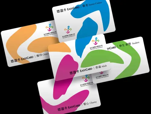 ▲大家日常愛用的悠遊卡，你是否有發現其中特別設計，不同的卡有不同的顏色箭頭，跟普通票卡的色塊拼接會變成悠遊卡的企業Logo呢？（圖/元平設計提供）