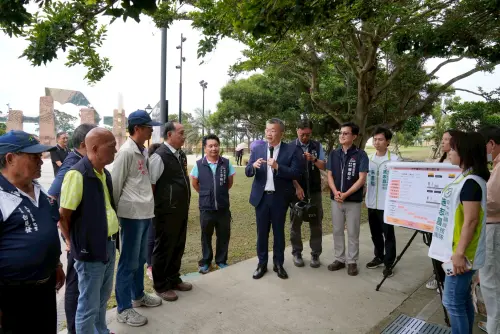 蔡其昌爭取3290萬　翻新大甲鐵砧山與順天國小周邊人行空間
