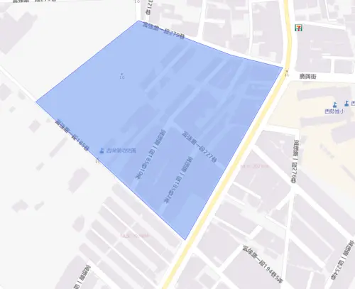 ▲台南市5月20日停水影響範圍。（圖／台灣自來水公司）