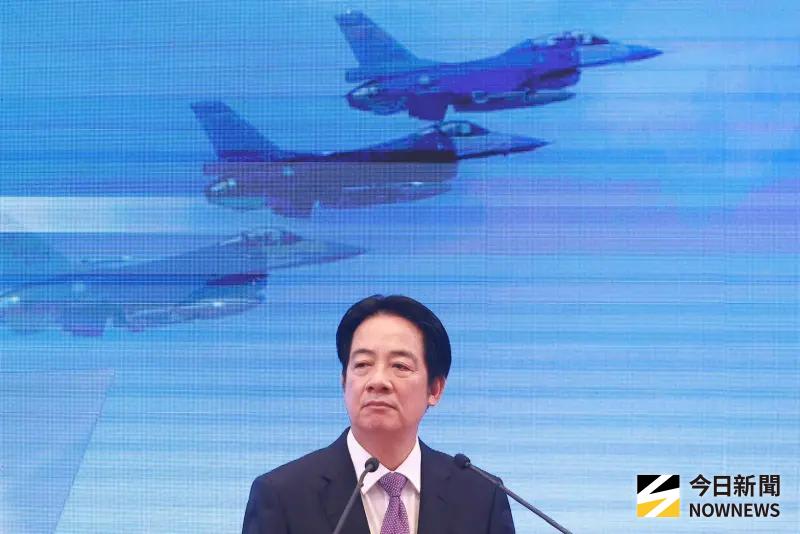    ▲總統賴清德發表執政兩周年談話。（圖／記者葉政勳攝）  