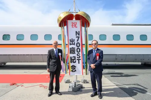 高鐵新車出廠倒數70天　與三菱重工簽26億維修設備約、2028年完工