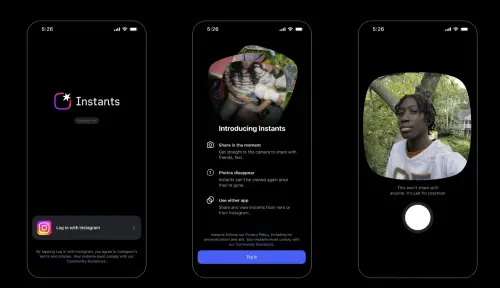 IG新玩法！全新「Instants」App　不能截圖、不給修圖看完就消失