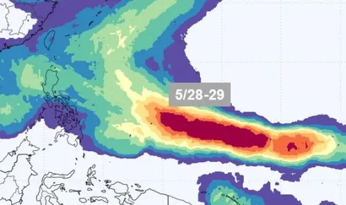 颱風下周恐生成！最新「預估路徑」往西北靠近　梅雨鋒面跟著殺到