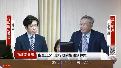 憂卓榮泰變成李克強！白委急問「他游泳嗎」：中國必會佈建