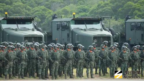 ▲M1070重型裝備運輸車。（圖／記者呂炯昌攝）