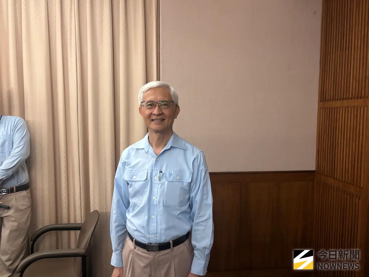 ▲中鋼今（22）日舉辦股東常會，董事長黃建智說明營運概況。（圖／記者李青縈攝）