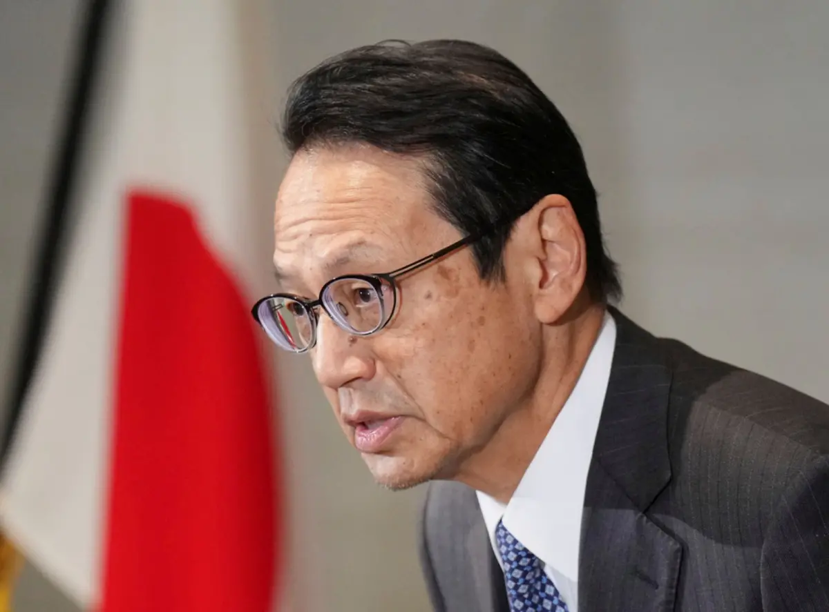 ▲日本駐中國大使金杉憲治。（圖／美聯社／達志影像）