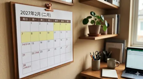 ▲若想延長農曆春節假期，其實還能透過請特休，把年假一路放成11天甚至16天長假。（圖／Gemini製圖、記者賴禹妡製）
