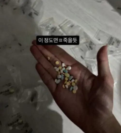▲Jisoo嫂子現在靠大量藥物來維持精神狀況。（圖／翻攝自IG）