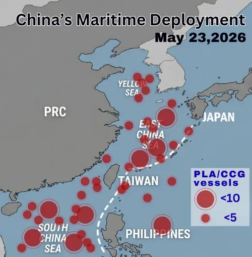 揭中國部署逾100艘船艦！吳釗燮批破壞現狀：中國是問題根源
