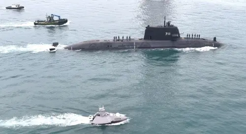 ▲台灣國際造船公司籲請立法院在野黨團勿斷炊，盼恢復被100%凍結的潛艦後續艦預算之提案。(圖／台灣國際造船公司提供)
