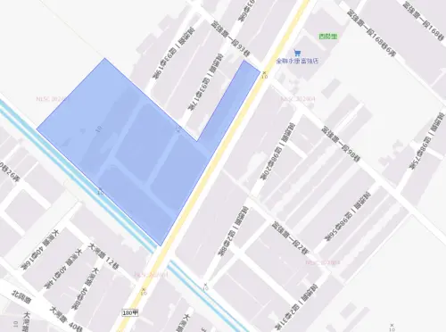 ▲台南市5月25日停水影響範圍。（圖／台灣自來水公司）