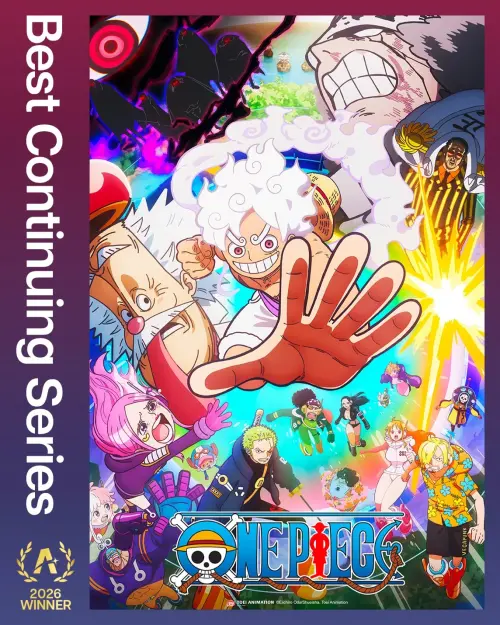 ▲最佳系列動畫：《ONE PIECE 航海王》。（圖／Crunchyroll ）