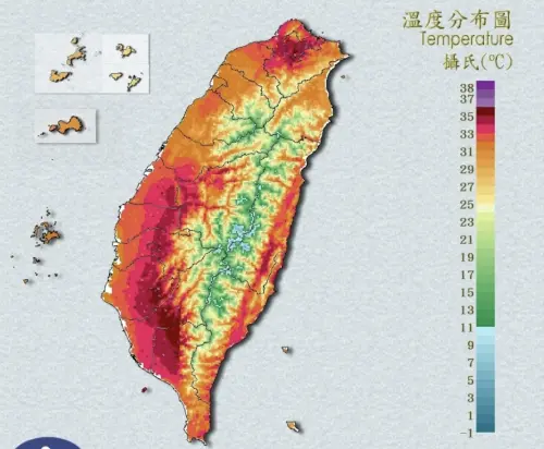 體感超過40度！台南玉井飆39.4度　全台「最悶熱時段」明天才開始