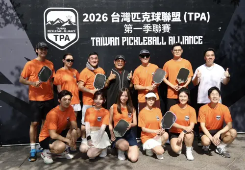 ▲TPA台灣匹克球聯盟舉辦的名人賽，不少藝人共襄盛舉。（圖／記者朱永強攝）