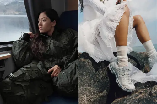 ▲左起：The North Face x Cecilie Bahnsen 2026春夏系列、Cecilie Bahnsen X ASICS GEL-Cumulus鞋款。（圖／The North Face、ASICS提供）