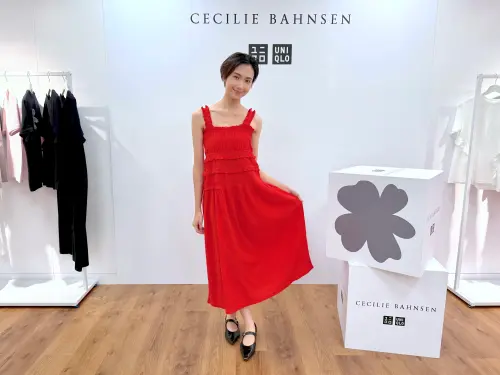 ▲台灣UNIQLO x Cecilie Bahnsen搶先開箱。（圖／記者蕭涵云攝）