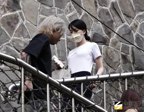 ▲陳匡怡（中）今日低調出席公益活動，原本沒有安排媒體訪問環節，但是她很大方地接受媒體訪問，和大家聊聊近況。（圖／記者吳翊緁攝影）