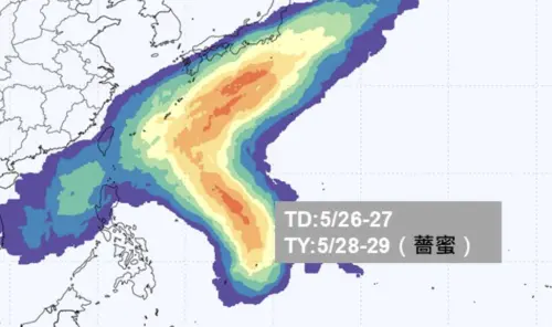 薔蜜颱風最快周四生成！預估路徑「2劇本」出爐　恐貼著台灣北上