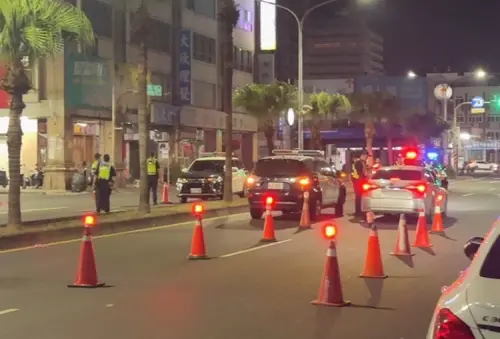 讓毒駕酒駕不敢上路　前鎮警鐵腕執法深夜啟動高壓路檢