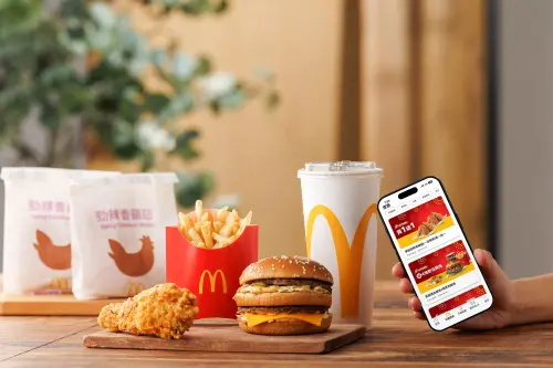 ▲麥當勞APP全球版年中慶優惠券大放送。（圖／麥當勞提供）