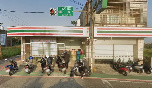 ▲桃園市大園區 7-ELEVEN 東懋門市，有幸運兒花費 45 元購買飲品，幸運拿到 1000 萬元特別獎發票。（圖／GoogleMaps）
