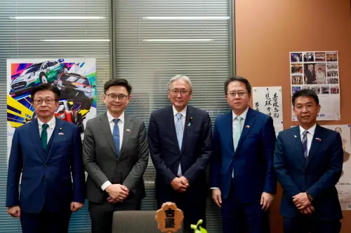 訪日拜會友台政要　賴瑞隆：高雄國際化從深化友情開始