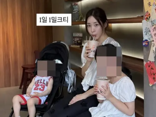 韓國女主播來台灣旅遊爆爭議！1天1杯珍奶遭網轟沒常識：亂餵小孩