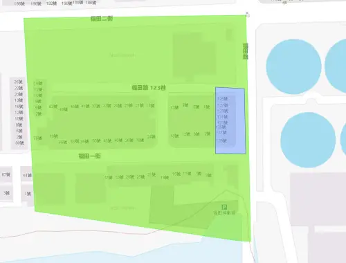 ▲台中市南區5月27日停水影響範圍。（圖／台灣自來水公司）
