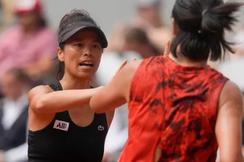 法網／謝淑薇女雙首輪直落二奪勝！搭檔王欣瑜再展冠軍默契闖32強