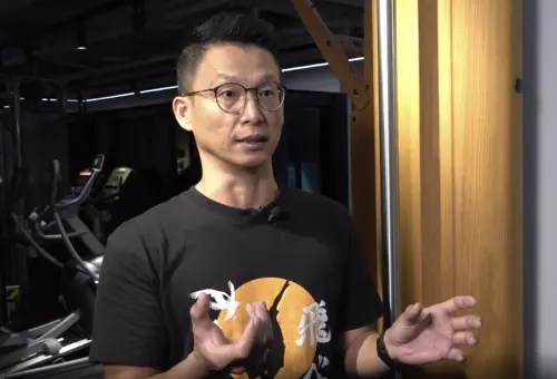 ▲健身教練Jason認為，iOGYM的數據統計，讓訓練變得更具系統化。（圖／記者邱曾其攝）