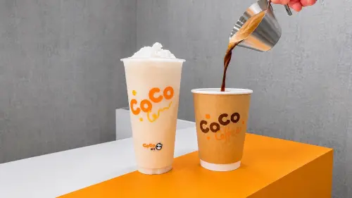 ▲CoCo全新椰奶冰沙系列，開賣「雪沙椰椰冬瓜」、「雪沙椰椰咖啡」。（圖／CoCo都可提供）