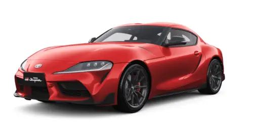▲黃仁勳說自己人生第一輛車是紅色的TOYOTA Supra。（圖／翻攝自TOYOTA官網）