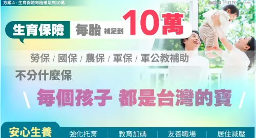 ▲「台灣人口對策新戰略—家庭支持篇」。（圖／總統府提供）
