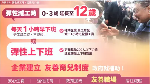 ▲「台灣人口對策新戰略—家庭支持篇」。（圖／總統府提供）