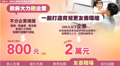 ▲「台灣人口對策新戰略—家庭支持篇」。（圖／總統府提供）