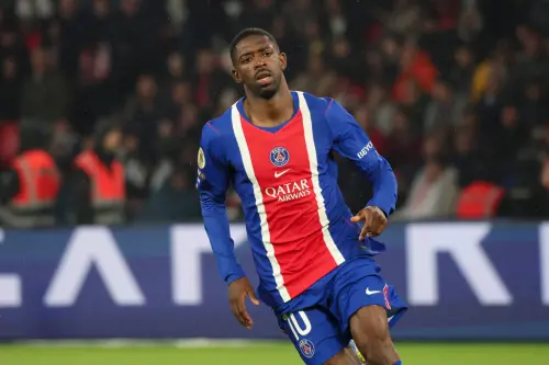 ▲去年風光摘下金球獎的前鋒登貝萊（Ousmane Dembele）已蜕變為高效射手與帶動全隊的領袖，成為球隊轉型的最佳典範。（圖／美聯社／達志影像）