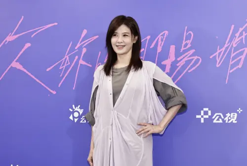 ▲蘇慧倫（如圖）在《欠妳的那場婚禮》與張孝全飾演夫妻，有精彩對手戲。（圖／記者吳翊緁攝）　
