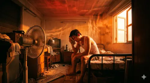頂樓西曬熱到睡不著！他推「隱形煙囪」秒降溫：免插電、台灣專利