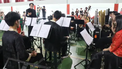 ▲「音樂好好玩計畫」共獲得10所各具特色的國中音樂類藝術才能班學校響應。（圖／高市府教育局提供）
